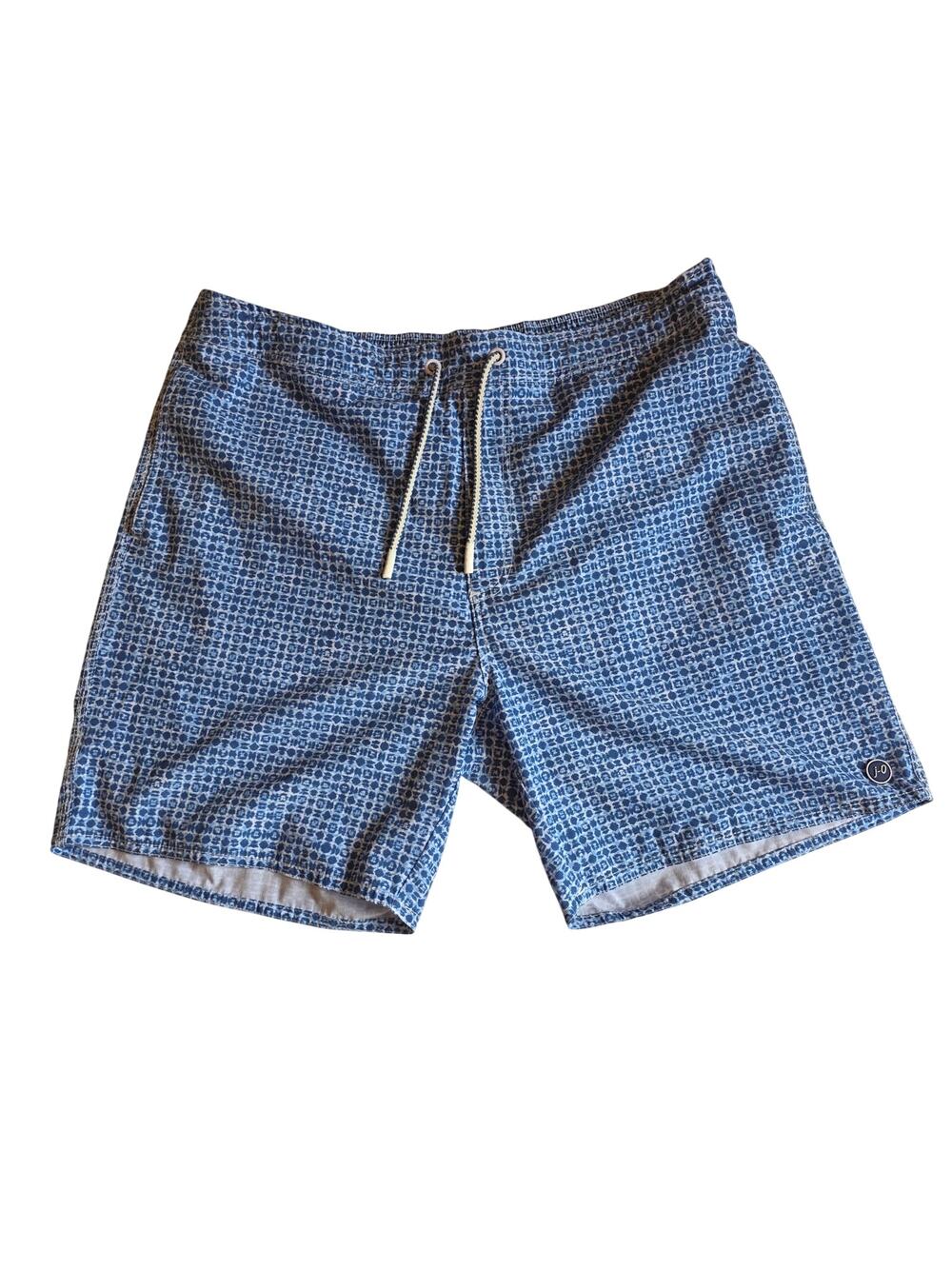 Johnnie-O Mallon Swim Trunks Board Shorts Color Lake Men's Size XL